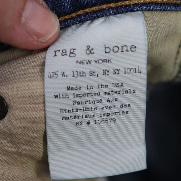 Rag & Bone DRE Skinny Jeans size 25 - Picture 6 of 6